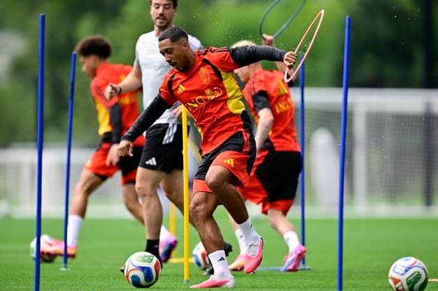 Belgian national football team - FIFA World Cup, WM, Weltmeisterschaft, Fussball 2026 - media activities 19 06 2026 RENTON, UNITED STATES OF AMERICA - JUNE 19 : Tielemans Youri midfielder of Belgium pictured during a training session of the Belgian national football team during the FIFA World Cup 2026 on June 19, 2026 in Renton, United States of America, 19 06 2026 Renton United States of America  Copyright: xJanxDexMeuleneirx