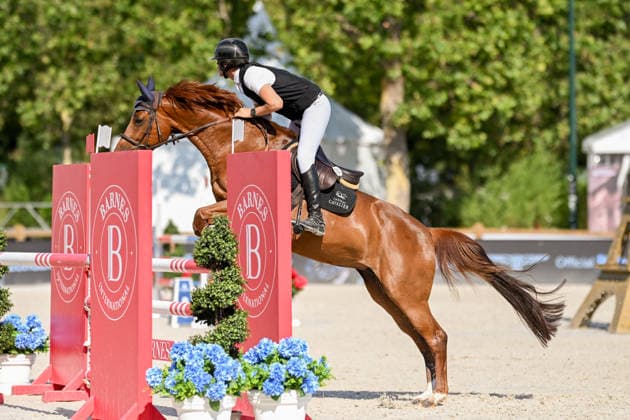 Antonin Gramont sur Ginger de Savigny participe au Prix Lagree France de de la 12ème édition Longines Paris Eiffel Jumping au pied de la Tour Eiffel sur le Champ-de-Mars à Paris, France, le 19 juin 2026. Perusseau-Veeren Bestimage Lagree France Prize during the 12th edition of the Longines Paris Eiffel Jumping at Champ-de-Mars near Eiffel Tower in Paris, France, on June 19, 2026. Paris France  Copyright: xPerusseau-Veerenx xBestimagexPerusseau-Veerenx xBestimagex