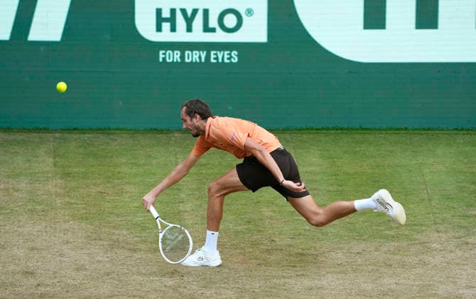 photo : Daniil Medvedev Tennis-Turnier Terra Wortmann Cup im Gerry Weber Sportpark in Halle Westfalen - Viertelfinales - am Fr. 19.06.2026 *** Photo