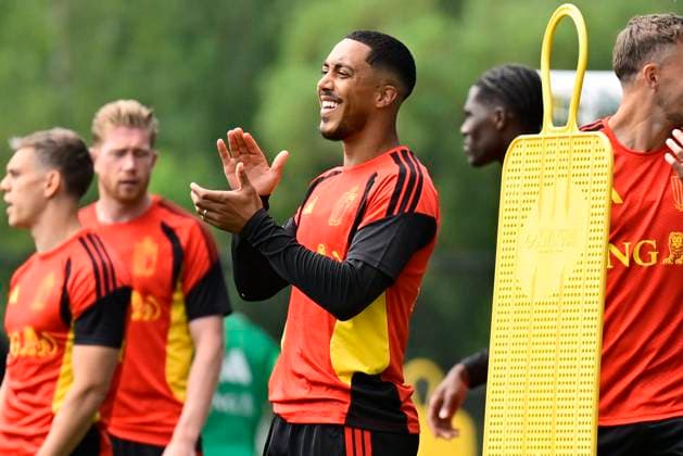 Belgian national football team - FIFA World Cup, WM, Weltmeisterschaft, Fussball 2026 - media activities 19 06 2026 RENTON, UNITED STATES OF AMERICA - JUNE 19 : Tielemans Youri midfielder of Belgium pictured during a training session of the Belgian national football team during the FIFA World Cup 2026 on June 19, 2026 in Renton, United States of America, 19 06 2026 Renton United States of America  Copyright: xJanxDexMeuleneirx