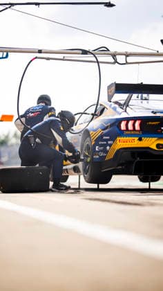 DTM, 5. + 6. Rennen DEKRA Lausitzring 2026 36 Ford Mustang GT3, HRT Ford Racing: Arjun Maini- picture by Gruppe C Photography Schipkau DEKRA Lausitzring Brandenburg Germany Copyright: xGruppexCxPhotographyx
