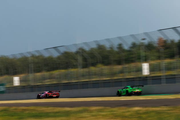 DTM, 5. + 6. Rennen DEKRA Lausitzring 2026 14 Ferrari 296 GT3 EVO, EMIL FREY RACING: Matteo Cairoli, 14 Ferrari 296 GT3 EVO, EMIL FREY RACING: Matteo Cairoli- picture by Gruppe C Photography Schipkau DEKRA Lausitzring Brandenburg Germany Copyright: xGruppexCxPhotographyx