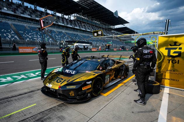 DTM, 5. + 6. Rennen DEKRA Lausitzring 2026 19 Lamborghini Temerario GT3, GRT Grasser-Racing-Team: Maximilian Paul- picture by Gruppe C Photography Schipkau DEKRA Lausitzring Germany Copyright: xGruppexCxPhotographyx