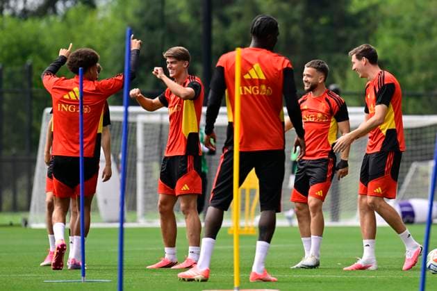 Belgian national football team - FIFA World Cup, WM, Weltmeisterschaft, Fussball 2026 - media activities 19 06 2026 RENTON, UNITED STATES OF AMERICA - JUNE 19 : De Ketelaere Charles midfielder of Belgium pictured during a training session of the Belgian national football team during the FIFA World Cup 2026 on June 19, 2026 in Renton, United States of America, 19 06 2026 Renton United States of America  Copyright: xJanxDexMeuleneirx