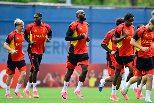 Belgian national football team - FIFA World Cup, WM, Weltmeisterschaft, Fussball 2026 - media activities 19 06 2026 RENTON, UNITED STATES OF AMERICA - JUNE 19 : Lukaku Romelu forward of Belgium pictured during a training session of the Belgian national football team during the FIFA World Cup 2026 on June 19, 2026 in Renton, United States of America, 19 06 2026 Renton United States of America  Copyright: xJanxDexMeuleneirx