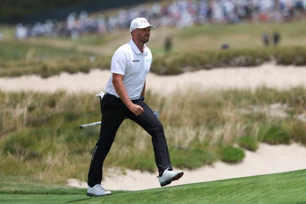 US Open Golf Championship - Round 2 Wyndham Clark of the US walks the course during the second round of the 2026 US Open golf tournament at the Shinnecock Hills Golf Club in Southampton, New York, USA, 19 June 2026. SOUTHAMPTON NEW YORK UNITED STATES  Copyright: xSARAHxYENESELx