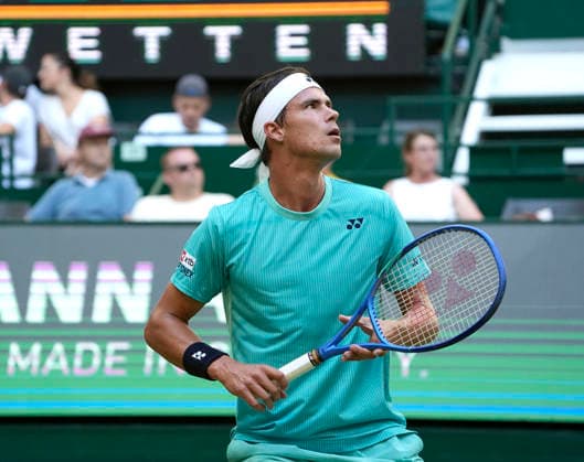 photo : Daniel ALTMAIER (GER) Tennis-Turnier Terra Wortmann Cup im Gerry Weber Sportpark in Halle Westfalen - Viertelfinales - am Fr. 19.06.2026 *** Photo by Daniel ALTMAIER