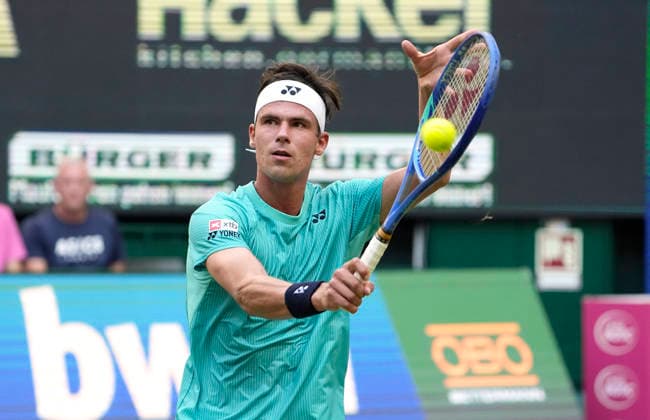 photo : Daniel ALTMAIER (GER) Tennis-Turnier Terra Wortmann Cup im Gerry Weber Sportpark in Halle Westfalen - Viertelfinales - am Fr. 19.06.2026 *** Photo by Daniel ALTMAIER