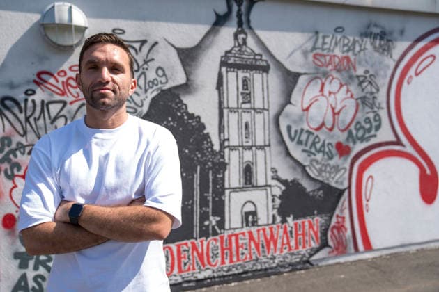 Präsentation Neuzugang Eros Dacaj bei Sportfreunde Siegen 19.06.2026 Fussball, Regionalliga West, GER, Siegen, Leimbachstadion Siegen