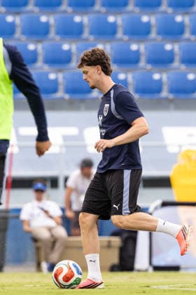 FOOTBALL - FIFA World Cup, WM, Weltmeisterschaft, Fussball 2026, preview SANTA BARBARA,CALIFORNIA,USA,19.JUN.26 - FOOTBALL - FIFA World Cup 2026, USA, Mexico, Canada, preview, Oesterreichischer Fussball-Bund, training team AUT. Image shows Paul Wanner (AUT).  GEPAxpictures xArminxRauthner