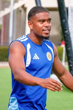 Curacao hold training session in Boca Raton ahead of World Cup match with Ecuador Curacao players train ahead of their FIFA World Cup, WM, Weltmeisterschaft, Fussball group match against Ecuador at a team base camp facility in Boca Raton, Florida, on 19 June 2026. Curacao s Godfried Roemeratoe is seen ahead of Fridays training session., Credit:Christopher Beckett Avalon USA, FL, Boca Raton  Copyright: xChristopherxBeckettx xAvalonx 1111290149