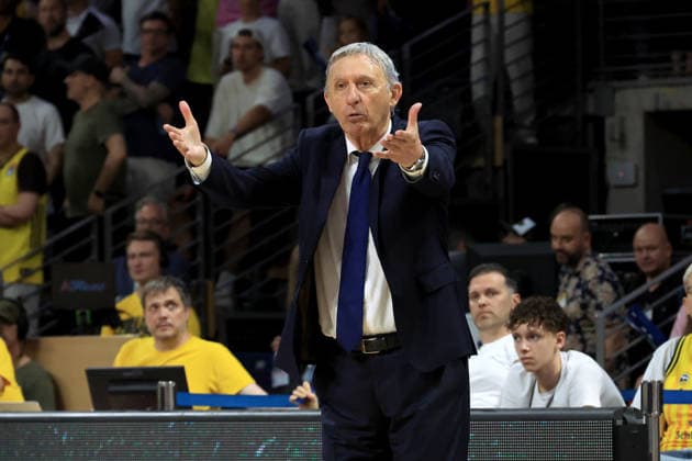 DEU, easyCredit BBL, ALBA vs. Bayern Muenchen, 19.06.2026, Max-Schmeling-Halle, Berlin, DEU, easyCredit BBL, ALBA vs. Bayern Muenchen, im Bild Head Coach Svetislav Pesic (FC Bayern Muenchen) *** GER, easyCredit BBL, ALBA vs. Bayern Munich, June 19, 2026, Max Schmeling Halle, Berlin, GER, easyCredit BBL, ALBA vs. Bayern Munich, pictured nordphotoxGmbHx xEngler nph00076