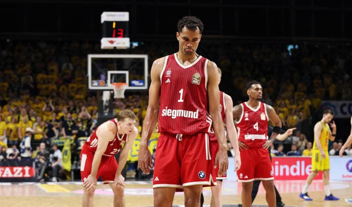 Oscar da Silva enttäuscht nach Spielende Enttäuschung Basketball BBL Bundesliga Herren Play Off Finale 4.Spiel Saison 2025 2026 19.06.2026 ALBA Berlin vs. Bayern München *** Oscar da Silva Disappointed After the Game Disappointment Sports Basketball BBL Bundesliga Mens Playoff Final Game 4, 2025–2026 Season, June 19, 2026, ALBA Berlin vs. Bayern Munich,detected_source_language