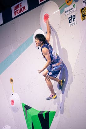 19.06.2026: Klettern - Bouldern: World Climbing Series Innsbruck 2026 - Finale Herren Sorato Anraku (JPN) Innsbruck Kletterzentrum Innsbruck Österreich