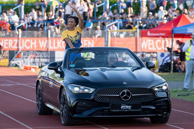 Anhalt 2026 - 28.Int.Leichtathletik Meeting Dessau, Deutschland 19.Juni 2026: Im Bild:Mihambo Malaika (LG Kurpfalz) Dessau Paul Greifzu Stadion Sachsen Anhalt Deutschland