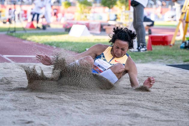 Anhalt 2026 - 28.Int.Leichtathletik Meeting Dessau, Deutschland 19.Juni 2026: Im Bild:Mihambo Malaika (LG Kurpfalz) Dessau Paul Greifzu Stadion Sachsen Anhalt Deutschland