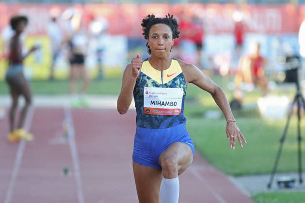 Leichtathletik: ANHALT-Meeting in Dessau-Roßlau, 19.06.2026 Malaika Mihambo (258, LG Kurpfalz). 28. Internationales Leichtathletik-Meeting ANHALT 2026 im Paul-Greifzu-Stadion Dessau-Roßlau, 19.06.2026