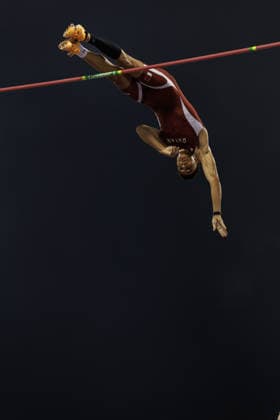 Diamond League Athletics in Doha DOHA, QATAR - JUNE 20: Qatari athlete Seifeldin Abdelsalam competes in the men s pole vault final during the Diamond League athletics meeting at the Suheim Bin Hamad Stadium in Doha, Qatar on June 20, 2026. Mohammed Dabbous Anadolu Doha Qatar. Editorial use only. Please get in touch for any other usage.  Copyright: x2026xAnadoluxMohammedxDabbousx