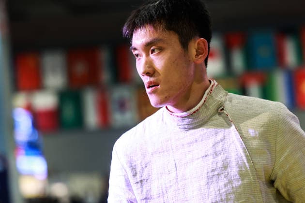 June 19, 2026, New Delhi, Delhi, India: Luo Shaotong (China) during Tsumori Shido (Japan) vs. Luo Shaotong (China), Semi-Finals of Asian Senior Fencing Championships 2026 (Men s Sabre) at Bharat Mandapam Convention Centre, New Delhi, India on 19th June 2026. Fencing 2026: Asian Senior Fencing Championships 2026  - ZUMAd207 20260619_zsp_d207_287 Copyright: xAvijitxDasx