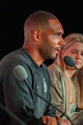 FIFA Fussball Weltmeisterschaft 2026, Gruppe E, Spiel 2, Deutschland vs Elfenbeinküste, 19.06.2026 im Toronto Stadium, Toronto Jonathan Tah (Deutschland) und Julian Nagelsmann (Deutschland) bei der Pressekonferenz vor dem Spiel Deutschland vs. Elfenbeinküste *** 2026 FIFA World Cup, Group E, Match 2, Germany vs. Ivory Coast, June 19, 2026, at Toronto Stadium, Toronto. Jonathan Tah (Germany) and Julian Nagelsmann (Germany) at the press conference ahead of the Germany vs. Ivory Coast match.,detected_source_language Copyright: xBahhoxKarax
