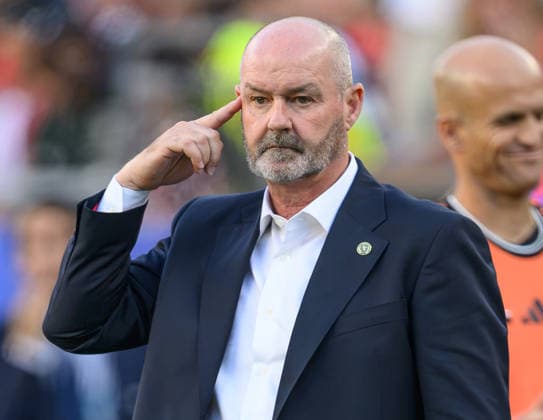 19 June 2026 - Scotland v Morocco - Boston Stadium - 2026 World Cup - USA. 19 June 2026 - Scotland v Morocco - Boston Stadium - 2026 World Cup - USA. Scotland Manager Steve Clarke. Picture : Mark Pain BOSTON USA  Copyright: xMarkxPainx