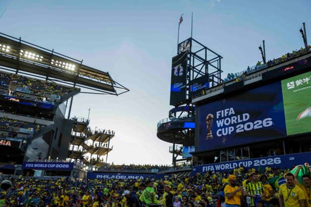 FIFA World Cup, WM, Weltmeisterschaft, Fussball 2026 - Group C - Brazil vs Haiti A general view of the stadium prior to the FIFA World Cup 2026 group stage match between Haiti and Brazil in Philadelphia, Pennsylvania, USA, 19 June 2026. PHILADELPHIA PENNSYLVANIA UNITED STATES  Copyright: xSHAWNxTHEWx