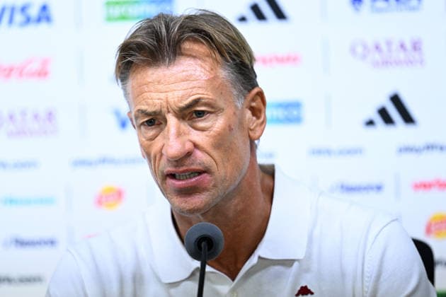 (260620) -- MONTERREY, June 20, 2026 -- Tunisia s head coach Herve Renard speaks during a press conference, PK, Pressekonferenz at the 2026 FIFA World Cup, WM, Weltmeisterschaft, Fussball in Monterrey, Mexico, on June 19, 2026. (Photo by Xinhua) (SP)MEXICO-MONTERREY-FOOTBALL-FIFA WORLD CUP-PRESS CONFERENCE-TUN LucioxTavora 