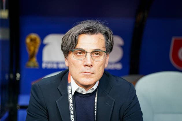 USA: Fußball FIFA World Cup, WM, Weltmeisterschaft, Fussball 2026 Gruppenphase Gruppe D Türkei vs Paraguay Levi™s Stadium (Santa Clara, San Francisco Bay Area, Santa Clara County, Kalifornien): Vincenzo MONTELLA (Turkey Trainer) *** USA Soccer 2026 FIFA World Cup Group Stage Group D Turkey vs. Paraguay Levi’s Stadium, Santa Clara, San Francisco Bay Area, Santa Clara County, California Vincenzo MONTELLA, Turkey Coach,detected_source_language Copyright: xJOERANxSTEINSIEKx