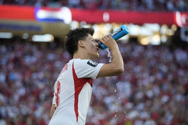 Turkiye v Paraguay - FIFA World Cup, WM, Weltmeisterschaft, Fussball 2026 - Group D SANTA CLARA, UNITED STATES - JUNE 19: Arda Guler of Turkiye is seen during the 2026 FIFA World Cup First Stage Group D match between Turkiye and Paraguay at the San Francisco Bay Area Stadium (Levi’s Stadium) in Santa Clara, California, United States on June 19, 2026. Tayfun Coskun Anadolu California United States. Editorial use only. Please get in touch for any other usage.  Copyright: x2026xAnadoluxTayfunxCoskunx