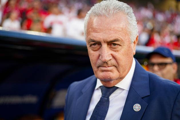 USA: Fußball FIFA World Cup, WM, Weltmeisterschaft, Fussball 2026 Gruppenphase Gruppe D Türkei vs Paraguay Levi™s Stadium (Santa Clara, San Francisco Bay Area, Santa Clara County, Kalifornien): Gustavo Alfaro (Trainer, Paraguay) *** USA Soccer 2026 FIFA World Cup Group Stage Group D Turkey vs. Paraguay Levi’s Stadium, Santa Clara, San Francisco Bay Area, Santa Clara County, California Gustavo Alfaro, Head Coach, Paraguay,detected_source_language Copyright: xJOERANxSTEINSIEKx