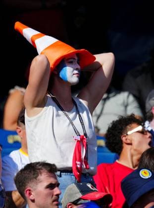Scotland fans Scotland v Morocco, 2026 FIFA World Cup, WM, Weltmeisterschaft, Fussball Group C, Football, Boston Stadium, Foxborough, Massachusetts, USA - 19 Jun 2026Foxborough Boston Stadium Massachusetts (MA) United States of America EDITORIAL USE ONLY No use with unauthorised audio, video, data, fixture lists, club league logos or live services. Online in-match use limited to 120 images, no video emulation. No use in betting, games or single club league player publications.  Copyright: xJavierxGarcia Shutterstockx 16928932hu