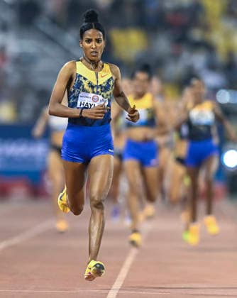 Doha Diamond League 2026 Birke Haylom of Ethiopia competes in the women s 1500m final at the Diamond League Doha Meeting 2026 competition at Suheim Bin Hamad Stadium in Doha, Qatar, on May 19, 2026. DOHA Qatar Copyright: xNOUSHADx