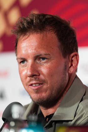 press conference, PK, Pressekonferenz ahead of Germany v Ivory Coast - 2026 FIFA World Cup, WM, Weltmeisterschaft, Fussball TORONTO, CANADA - JUNE 19 : Head Coach of Germany Julian Nagelsmann speaks during a press conference one day ahead of their Group E match against Ivory Coast at the 2026 FIFA World Cup in Toronto, Ontario, Canada on June 19, 2026. Mert Alper Dervis Anadolu Ontario Canada. Editorial use only. Please get in touch for any other usage.  Copyright: x2026xAnadoluxMertxAlperxDervisx