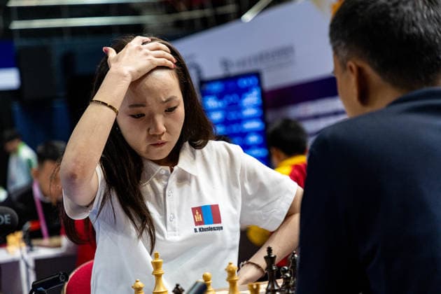 June 20, 2026, Hong Kong, Hong Kong, China: Women s FIDE Master BALDANJANTSAN KHUSLENZAYA (MNG) at the 2026 FIDE World Team Rapid and Blitz Chess Championship in Hong Kong. Hong Kong China - ZUMAm298 0859594805st Copyright: xJamesxModestox