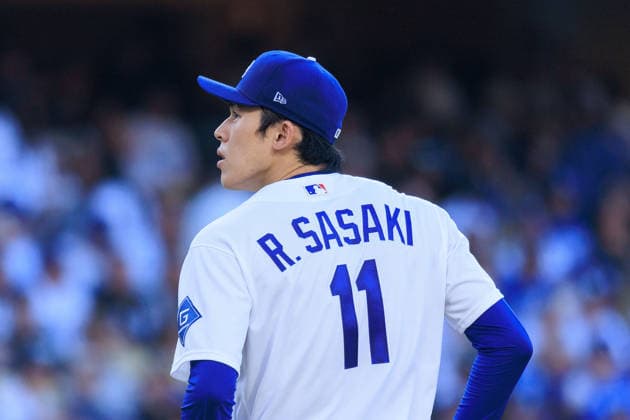 June 19, 2026, Los Angeles, California, USA: Roki Sasaki 11 of the Los Angeles Dodgers during a regular season MLB, Baseball Herren, USA game against the Baltimore Orioles on Friday June 19, 2026 at Dodger Stadium in Los Angeles, California. Dodgers defeat Orioles, 6-5. JAVIER ROJAS PI Dodgers Defeat Orioles, 6-5  - ZUMAp124 20260619_zaa_p124_001 Copyright: xJavierxRojasx