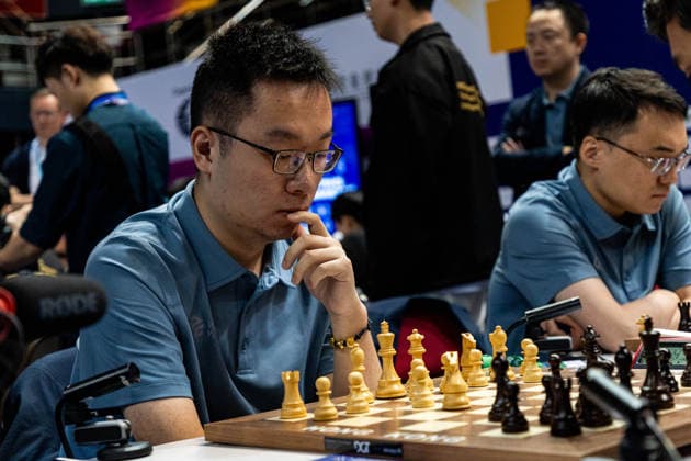 June 20, 2026, Hong Kong, Hong Kong, China: Chess Grandmaster WEI YI (CHI) in a Blitz match at the 2026 FIDE World Team Rapid and Blitz Chess Championship in Hong Kong. Hong Kong China - ZUMAm298 0859595386st Copyright: xJamesxModestox