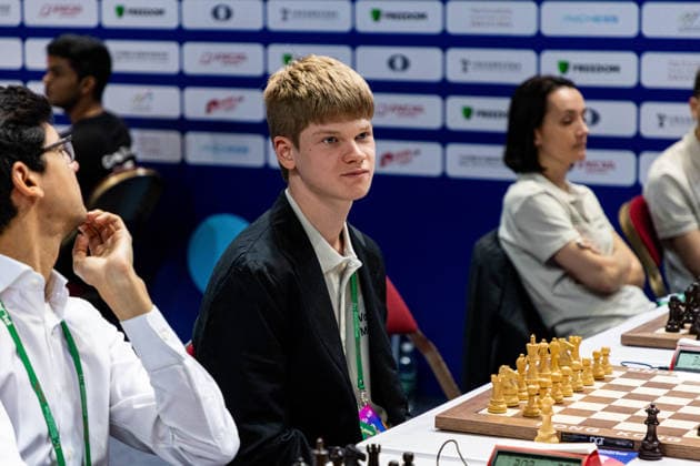 June 20, 2026, Hong Kong, Hong Kong, China: Chess Grandmaster VOLODAR MURZIN (RUS) at the 2026 FIDE World Team Rapid and Blitz Chess Championship in Hong Kong. Hong Kong China - ZUMAm298 0859595464st Copyright: xJamesxModestox
