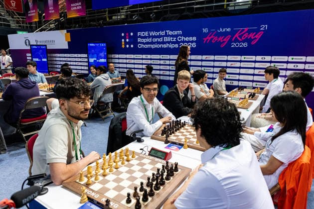 June 20, 2026, Hong Kong, Hong Kong, China: Hexmind Chess Team the 2026 FIDE World Team Rapid and Blitz Chess Championship in Hong Kong. Hong Kong China - ZUMAm298 0859595477st Copyright: xJamesxModestox