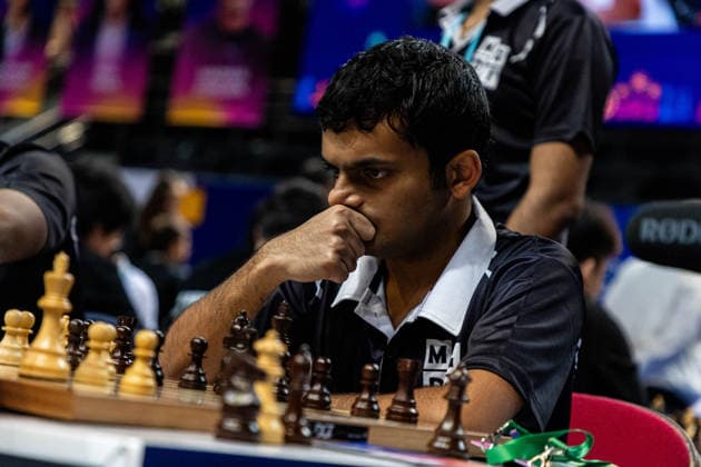 June 20, 2026, Hong Kong, Hong Kong, China: Chess Grandmaster NIHAL SARIN (IND) in a Blitz match at the 2026 FIDE World Team Rapid and Blitz Chess Championship in Hong Kong. Hong Kong China - ZUMAm298 0859595481st Copyright: xJamesxModestox