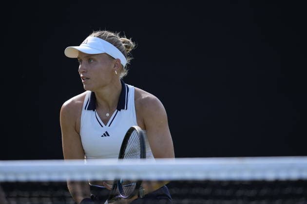 Lexus Nottingham Open - Day Five Nottingham, England 19 Jun 2026 Yuliia Starodubtseva in action during their Quarter Final doubles match at the 2026 Lexus Nottingham Open Women s tennis tournament taking place at the Nottingham Tennis Centre, Nottingham, England. Nottingham Great Britain United Kingdom  Copyright: xOwenxHammondx originalFilename:hammond-2026lexu260619_np5Kk.jpg