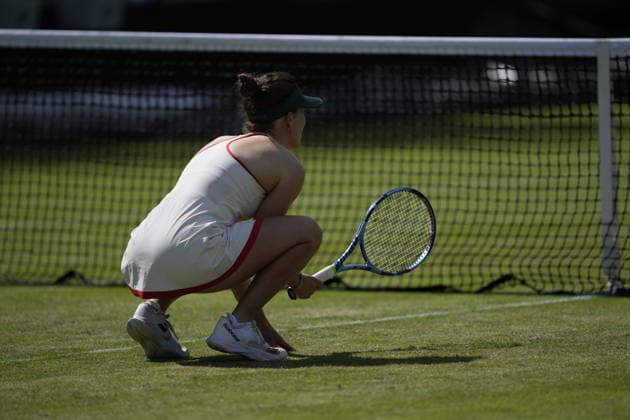 Lexus Nottingham Open - Day Five Nottingham, England 19 Jun 2026 Maia Lumsden in action during their Semi Final doubles match at the 2026 Lexus Nottingham Open Women s tennis tournament taking place at the Nottingham Tennis Centre, Nottingham, England. Nottingham Great Britain United Kingdom  Copyright: xOwenxHammondx originalFilename:hammond-2026lexu260619_nppxG.jpg