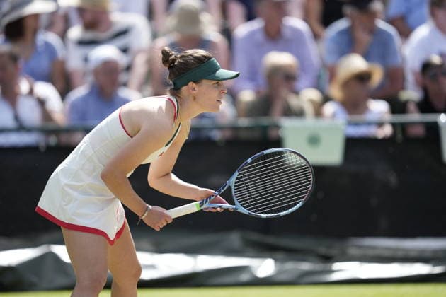 Lexus Nottingham Open - Day Five Nottingham, England 19 Jun 2026 Maia Lumsden in action during their Semi Final doubles match at the 2026 Lexus Nottingham Open Women s tennis tournament taking place at the Nottingham Tennis Centre, Nottingham, England. Nottingham Great Britain United Kingdom  Copyright: xOwenxHammondx originalFilename:hammond-2026lexu260619_npv64.jpg