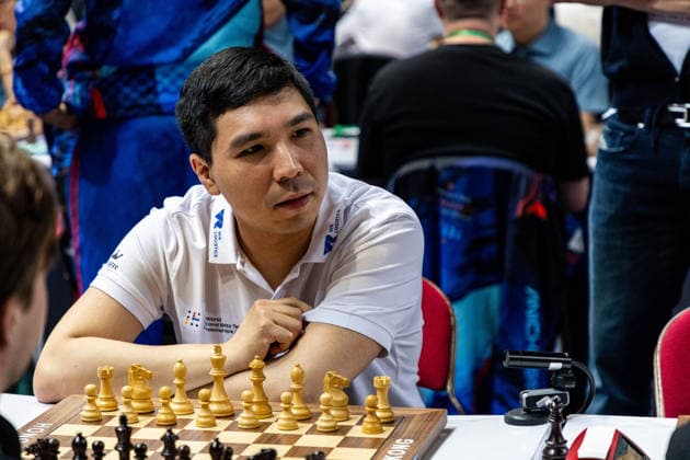 June 20, 2026, Hong Kong, Hong Kong, China: Chess Grandmasters WESLEY SO (USA) before a Blitz match at the 2026 FIDE World Team Rapid and Blitz Chess Championship in Hong Kong.Chess Hong Kong China - ZUMAm298 0859595896st Copyright: xJamesxModestox