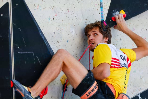 CLIMBING - World Climbing Series INNSBRUCK,AUSTRIA,20.JUN.26 - CLIMBING - World Climbing Series, lead. Image shows Nicolas Collin (BEL).  GEPAxpictures xMarkoxVulic