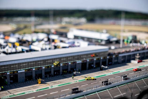 DTM, 5. + 6. Rennen DEKRA Lausitzring 2026 48 Mercedes-AMG GT3 EVO, Winward Racing: Jules Gounon, 69 Ferrari 296 GT3 EVO, EMIL FREY RACING: Thierry Vermeulen- picture by Gruppe C Photography Schipkau DEKRA Lausitzring Brandenburg Germany Copyright: xGruppexCxPhotographyx