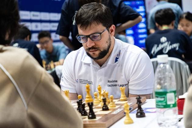 June 20, 2026, Hong Kong, Hong Kong, China: Chess Grandmaster MAXIME VACHIER-LAGRAVE (FRA) during a Blitz match at the 2026 FIDE World Team Rapid and Blitz Chess Championship in Hong Kong. Hong Kong China - ZUMAm298 0859596858st Copyright: xJamesxModestox