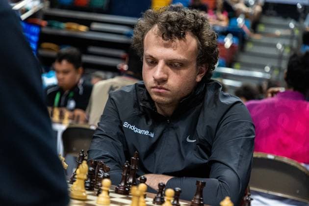 June 20, 2026, Hong Kong, Hong Kong, China: Chess Grandmaster HANS NIEMANN (USA) during a Blitz match at the 2026 FIDE World Team Rapid and Blitz Chess Championship in Hong Kong. Hong Kong China - ZUMAm298 0859596896st Copyright: xJamesxModestox
