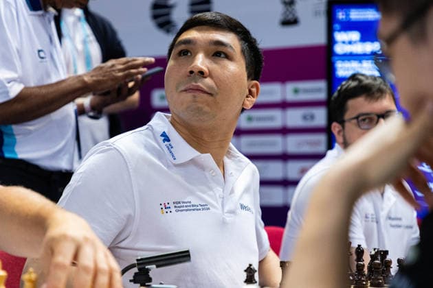 June 20, 2026, Hong Kong, Hong Kong, China: Chess Grandmaster WESLEY SO (USA) before a Blitz match at the 2026 FIDE World Team Rapid and Blitz Chess Championship in Hong Kong. Hong Kong China - ZUMAm298 0859596913st Copyright: xJamesxModestox
