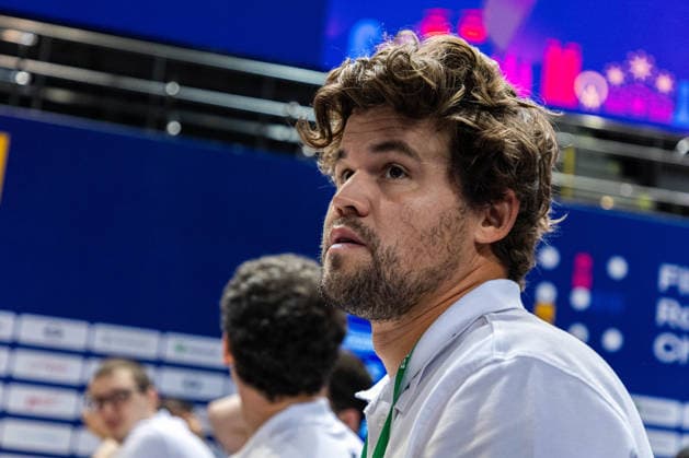 June 20, 2026, Hong Kong, Hong Kong, China: Chess Grandmaster MAGNUS CARLSEN (NOR) at the 2026 FIDE World Team Rapid and Blitz Chess Championship in Hong Kong. Hong Kong China - ZUMAm298 0859597540st Copyright: xJamesxModestox