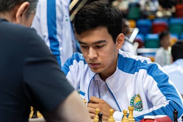 June 20, 2026, Hong Kong, Hong Kong, China: Chess Grandmaster NODIRBEK ABDUSATTOROV (UZB) during a Blitz match at the 2026 FIDE World Team Rapid and Blitz Chess Championship in Hong Kong. Hong Kong China - ZUMAm298 0859597550st Copyright: xJamesxModestox